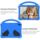For Lenovo Tab E10 TB-X104F EVA Flat Anti Falling Protective Case Shell with Holder(Blue)