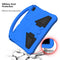 For Lenovo Tab E10 TB-X104F EVA Flat Anti Falling Protective Case Shell with Holder(Blue)