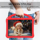 For Lenovo Tab E10 TB-X104F EVA Flat Anti Falling Protective Case Shell with Holder(Red)