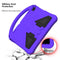 For Lenovo Tab E10 TB-X104F EVA Flat Anti Falling Protective Case Shell with Holder(Purple)