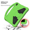 For Lenovo Tab E10 TB-X104F EVA Flat Anti Falling Protective Case Shell with Holder(Green)