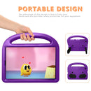For Lenovo Tab M10 10.1 Sparrow Style EVA Material Children Shockproof Casing Shell(Purple)