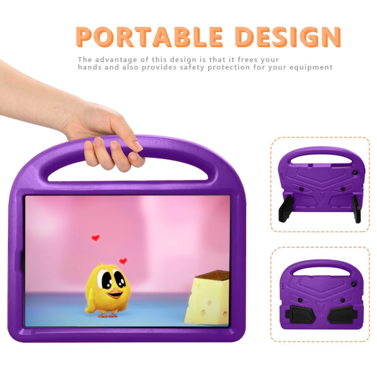 For Lenovo Tab M10 10.1 Sparrow Style EVA Material Children Shockproof Casing Shell(Purple)