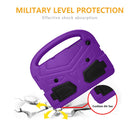 For Lenovo Tab M10 10.1 Sparrow Style EVA Material Children Shockproof Casing Shell(Purple)