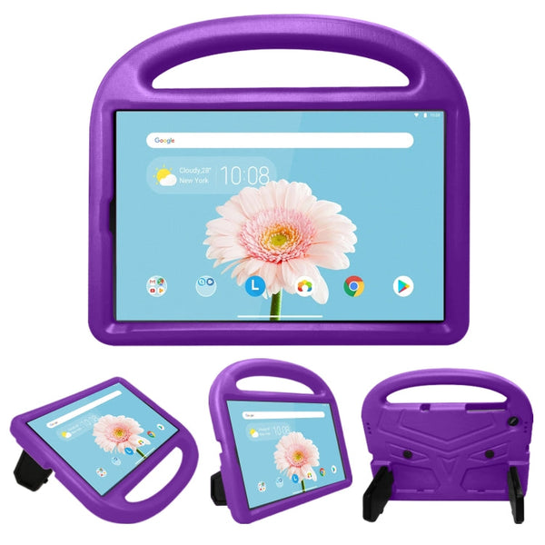 For Lenovo Tab M10 10.1 Sparrow Style EVA Material Children Shockproof Casing Shell(Purple)