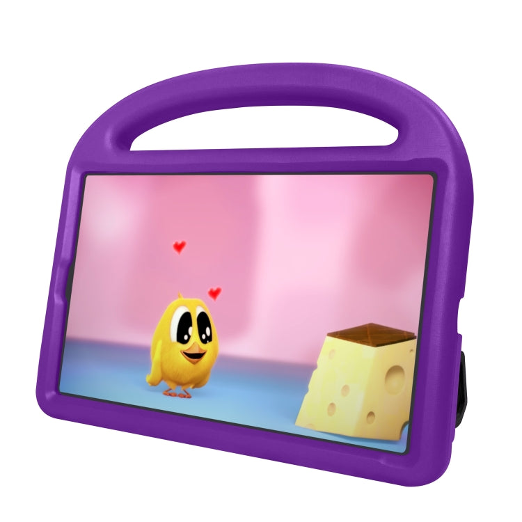 For Lenovo Tab M10 10.1 Sparrow Style EVA Material Children Shockproof Casing Shell(Purple)