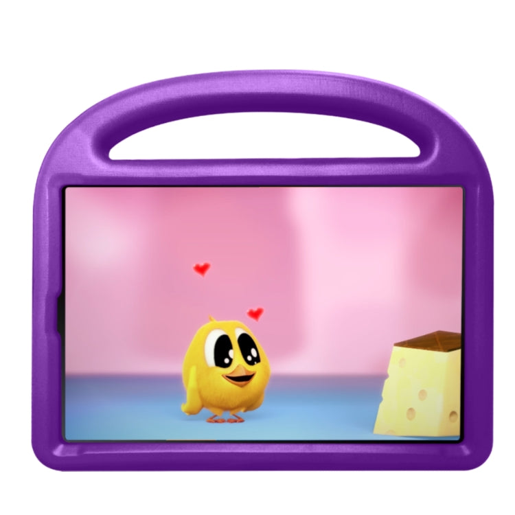 For Lenovo Tab M10 10.1 Sparrow Style EVA Material Children Shockproof Casing Shell(Purple)