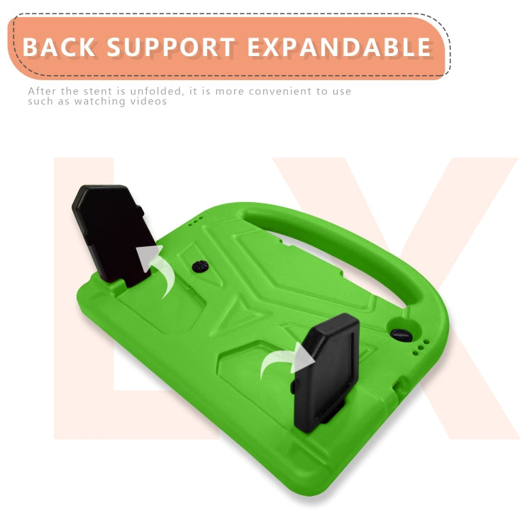 For Lenovo Tab M10 10.1 Sparrow Style EVA Material Children Shockproof Casing Shell(Green)