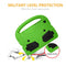 For Lenovo Tab M10 10.1 Sparrow Style EVA Material Children Shockproof Casing Shell(Green)