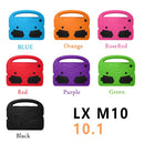 For Lenovo Tab M10 10.1 Sparrow Style EVA Material Children Shockproof Casing Shell(Green)