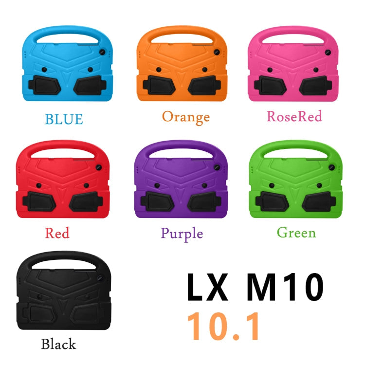 For Lenovo Tab M10 10.1 Sparrow Style EVA Material Children Shockproof Casing Shell(Green)