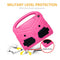 For Lenovo Tab M10 Plus 10.3 Sparrow Style EVA Material Children Shockproof Casing Shell(RoseRed)