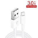 YSY-312 2 in 1 18W Portable QC3.0 Dual USB Car Charger + 1m 3A USB to USB-C / Type-C Data Cable Set(Black)