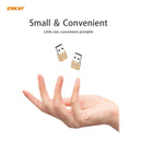 ENKAY ENK-AT105 USB Male to USB-C / Type-C Female Aluminium Alloy Adapter Converter, Support Quick Charging & Data Transmission(Black)