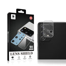 For Samsung Galaxy A52 5G / 4G 2PCS mocolo 0.15mm 9H 2.5D Round Edge Rear Camera Lens Tempered Glass Film