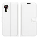 For Samsung Galaxy Xcover 5 / Xcover 5S Litchi Texture Horizontal Flip Protective Case with Holder & Card Slots & Wallet(White)