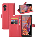 For Samsung Galaxy Xcover 5 / Xcover 5S Litchi Texture Horizontal Flip Protective Case with Holder & Card Slots & Wallet(Red)