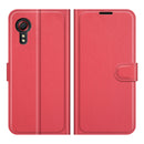 For Samsung Galaxy Xcover 5 / Xcover 5S Litchi Texture Horizontal Flip Protective Case with Holder & Card Slots & Wallet(Red)