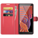 For Samsung Galaxy Xcover 5 / Xcover 5S Litchi Texture Horizontal Flip Protective Case with Holder & Card Slots & Wallet(Red)