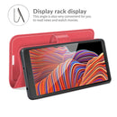 For Samsung Galaxy Xcover 5 / Xcover 5S Litchi Texture Horizontal Flip Protective Case with Holder & Card Slots & Wallet(Red)