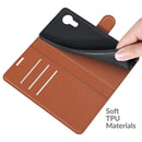 For Samsung Galaxy Xcover 5 / Xcover 5S Litchi Texture Horizontal Flip Protective Case with Holder & Card Slots & Wallet(Brown)