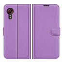For Samsung Galaxy Xcover 5 / Xcover 5S Litchi Texture Horizontal Flip Protective Case with Holder & Card Slots & Wallet(Purple)