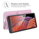 For Samsung Galaxy Xcover 5 / Xcover 5S Litchi Texture Horizontal Flip Protective Case with Holder & Card Slots & Wallet(Pink)