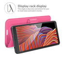 For Samsung Galaxy Xcover 5 / Xcover 5S Litchi Texture Horizontal Flip Protective Case with Holder & Card Slots & Wallet(Rose Red)