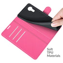 For Samsung Galaxy Xcover 5 / Xcover 5S Litchi Texture Horizontal Flip Protective Case with Holder & Card Slots & Wallet(Rose Red)