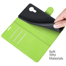 For Samsung Galaxy Xcover 5 / Xcover 5S Litchi Texture Horizontal Flip Protective Case with Holder & Card Slots & Wallet(Green)