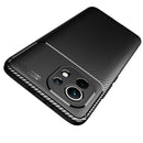 For Xiaomi Mi 11 Pro Carbon Fiber Texture Shockproof TPU Case(Black)