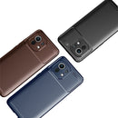 For Xiaomi Mi 11 Pro Carbon Fiber Texture Shockproof TPU Case(Black)