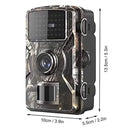 DL001 Hunting Camera 12MP 1080P 26 LEDs 940nm Night Vision