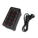 XLD-A7 100W 15 USB Ports Fast Charger Station Smart Charger, AC 110-240V, Plug Size:AU Plug