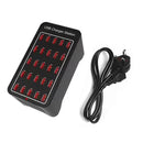 150W 25 USB Ports Fast Charger Station Smart Charger, AC 110-240V, Plug Size:UK Plug