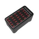 150W 25 USB Ports Fast Charger Station Smart Charger, AC 110-240V, Plug Size:UK Plug