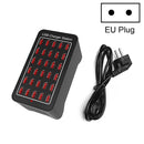 XLD-A7 150W 30 USB Ports Fast Charger Station Smart Charger, AC 110-240V, Plug Size:EU Plug