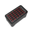 XLD-A7 150W 30 USB Ports Fast Charger Station Smart Charger, AC 110-240V, Plug Size:EU Plug