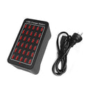 XLD-A7 150W 30 USB Ports Fast Charger Station Smart Charger, AC 110-240V, Plug Size:AU Plug