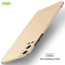 For OnePlus 9 Pro MOFI Frosted PC Ultra-thin Hard Case(Gold)