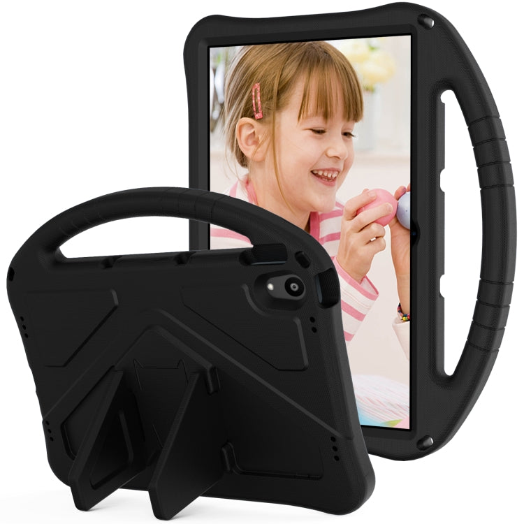 For Lenovo Tab P11 / J606F EVA Flat Anti Falling Protective Case Shell with Holder(Black)