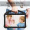 For Lenovo Tab P11 / J606F EVA Flat Anti Falling Protective Case Shell with Holder(Black)