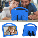 For Lenovo Tab P11 / J606F EVA Flat Anti Falling Protective Case Shell with Holder(Blue)