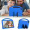 For Lenovo Tab P11 / J606F EVA Flat Anti Falling Protective Case Shell with Holder(Blue)