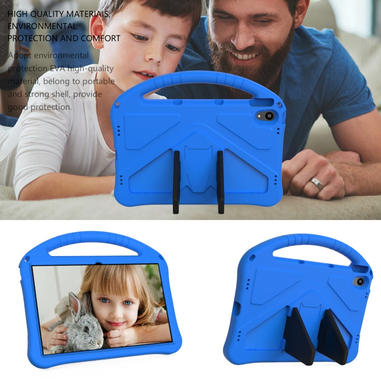 For Lenovo Tab P11 / J606F EVA Flat Anti Falling Protective Case Shell with Holder(Blue)