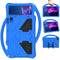 For Lenovo Tab P11 / J606F EVA Flat Anti Falling Protective Case Shell with Holder(Blue)
