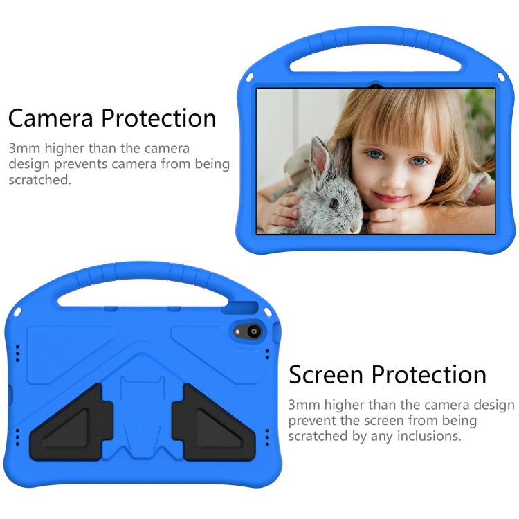 For Lenovo Tab P11 / J606F EVA Flat Anti Falling Protective Case Shell with Holder(Blue)