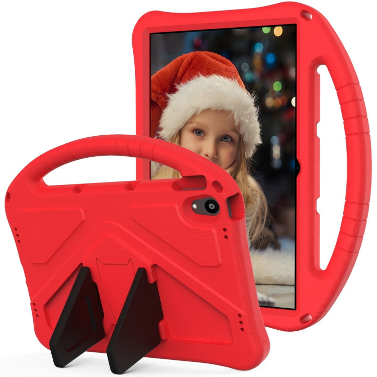 For Lenovo Tab P11 / J606F EVA Flat Anti Falling Protective Case Shell with Holder(Red)