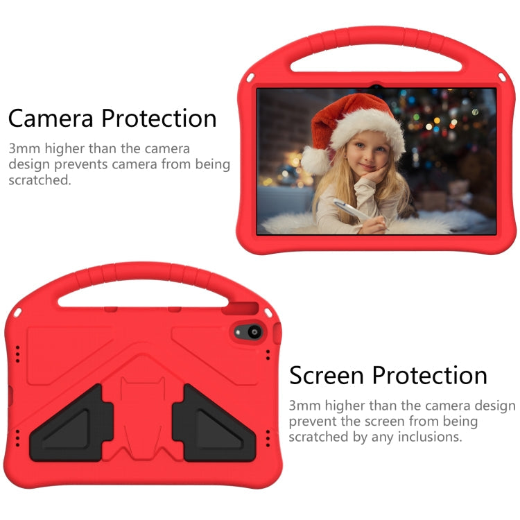 For Lenovo Tab P11 / J606F EVA Flat Anti Falling Protective Case Shell with Holder(Red)