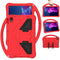 For Lenovo Tab P11 / J606F EVA Flat Anti Falling Protective Case Shell with Holder(Red)